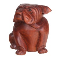 VYŘEZÁVANÝ BULDOČEK 16cm
